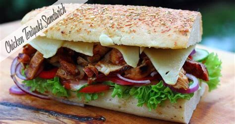 Grilled Subway Chicken Teriyaki Sandwich - LivingBBQ.de