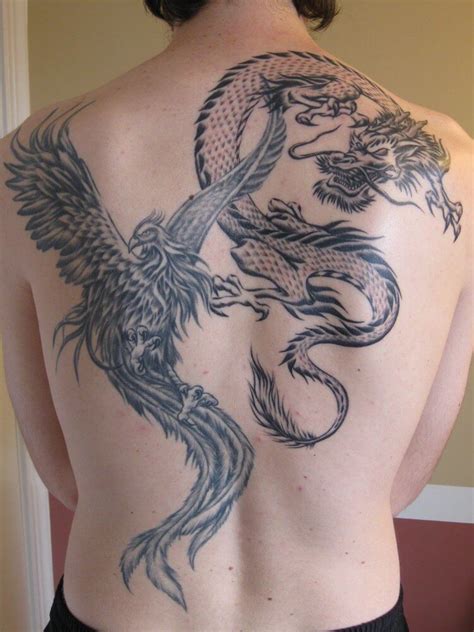 109 Best Phoenix Tattoos for Men | Rise From The Flames | Improb ...