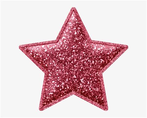 Pink Glitter - Glitter Star Clip Art PNG Image | Transparent PNG Free Download on SeekPNG