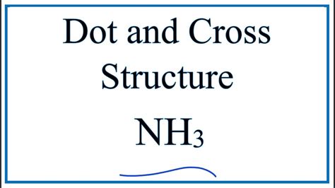 Lewis Dot Diagram Of Ammonia Nh3