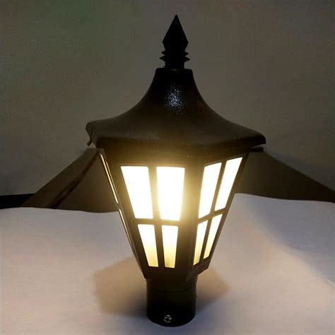 Pure Vintage European Pole Lamp/ Outdoor Lamp (Bulb not included) - WallMantra