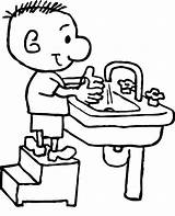 Daily Routine Coloring Pages  Free Printable For Kids sketch template