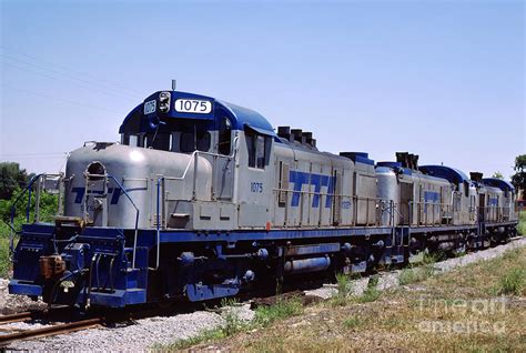 TTI 1075 Diesel Locomotive, Alco RS-3, Paris Kentucky Photograph by Wernher Krutein