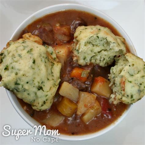 Beef Stew With Dumplings - Good Old Fashioned Comfort Food