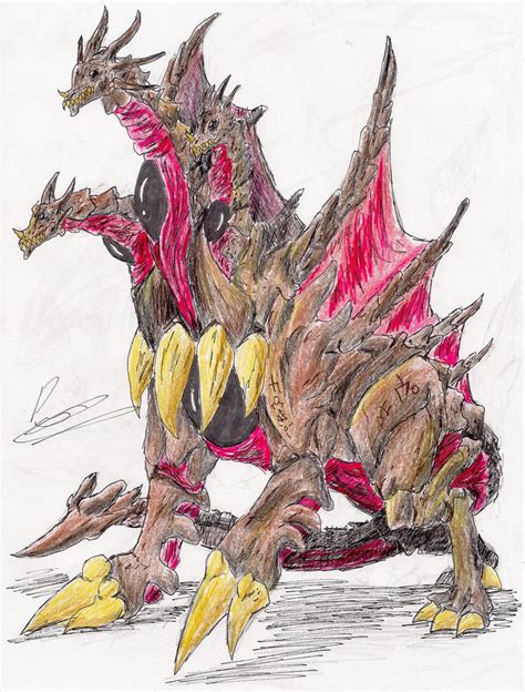 Desghidorah by hewhowalksdeath on DeviantArt