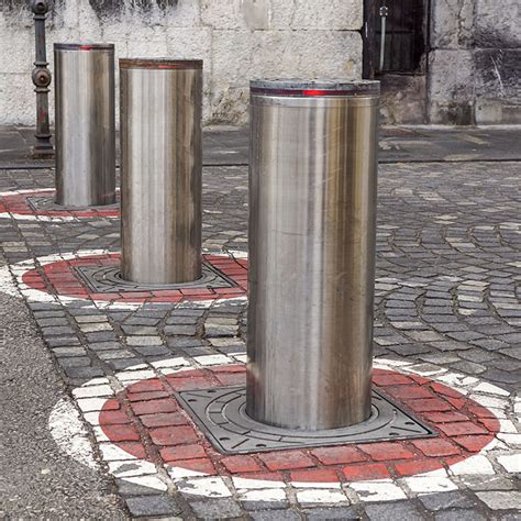 Automatic Bollards - Crash Rated - EDS UK