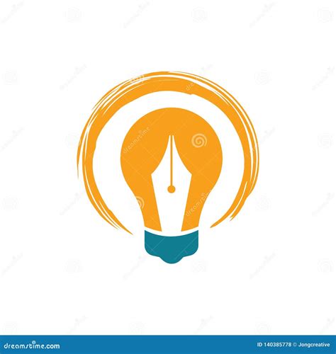 Lamp Genius Smart Creative Idea - Education Logo Symbol Stock Vector - Illustration of learning ...