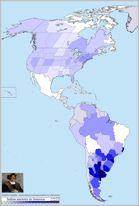 People with Italian Ancestry in the American continent. | Italian ...