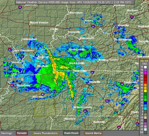 Interactive Hail Maps - Hail Map for Waverly, TN