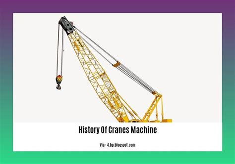 Unraveling the History of Crane Machines: A Journey of Innovation and Engineering Ingenuity