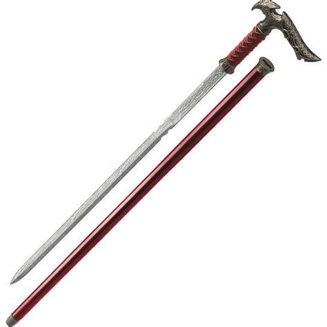 By The Sword, Inc. - Axios Damascus Sword Cane