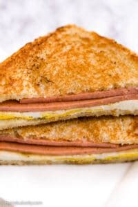 Fried Bologna and Egg Sandwich - Fantabulosity