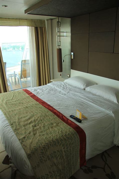 Cruise ship cabin interior stock image. Image of passenger - 90691541