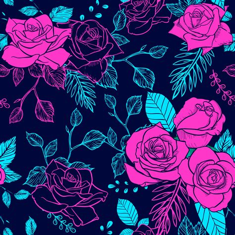 Seamless Floral Pattern Svg - 104+ File for Free