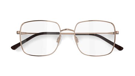 Specsavers Women's glasses FICUS | Pink Square Metal Stainless steel ...