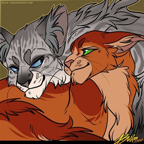 Ashfur Squirrelflight Characters (c) Erin Hunter Art and Designs (c) me ...