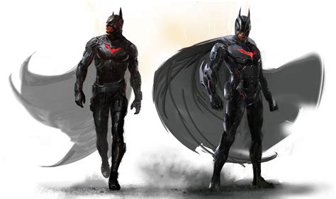 Batman Arkham Knight Canceled Sequel Concept Art Hints At Batman Beyond Design : r/xboxone