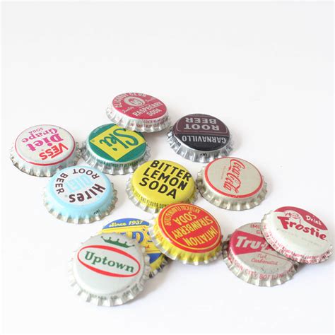 Vintage Bottle Tops Collection By The Design Conspiracy | notonthehighstreet.com