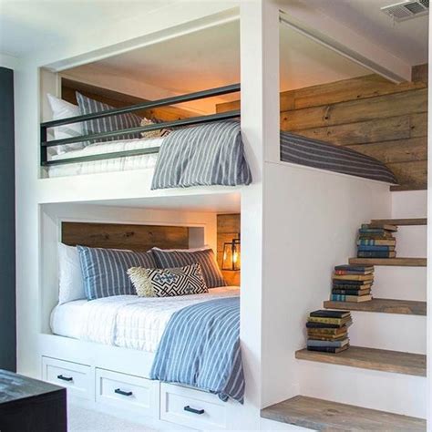 35 Mezzanine Bedroom Ideas | Bunk beds built in, Bunk bed rooms, Bedroom design