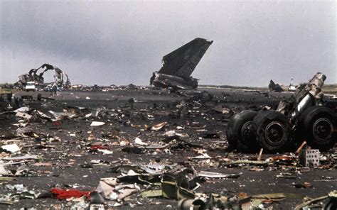 OTD in 1977, a KLM 747 collides with a Pan Am 747 on a fog-bound runway in Tenerife, Canary ...