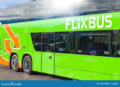 FlixBus Logo On Green Coach. Bus Travel Editorial Image | CartoonDealer.com #175232162