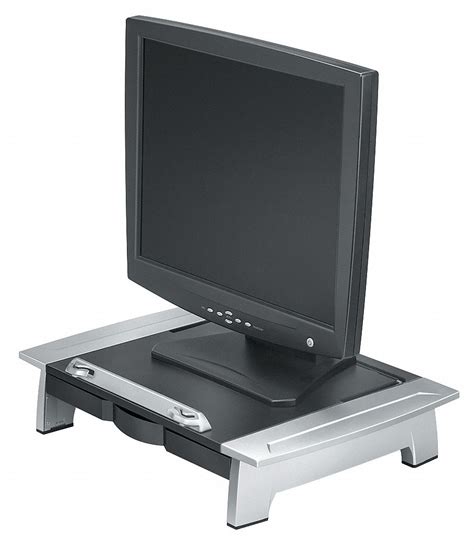 FELLOWES Monitor/Laptop Riser, Black - 22W836|8036601 - Grainger