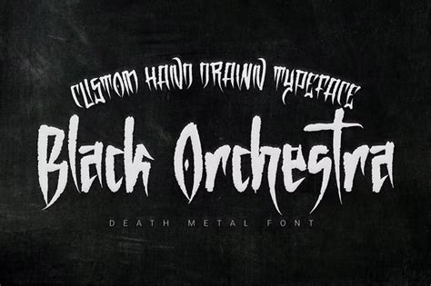 35+ Heavy Metal Fonts for Headbanging Designs