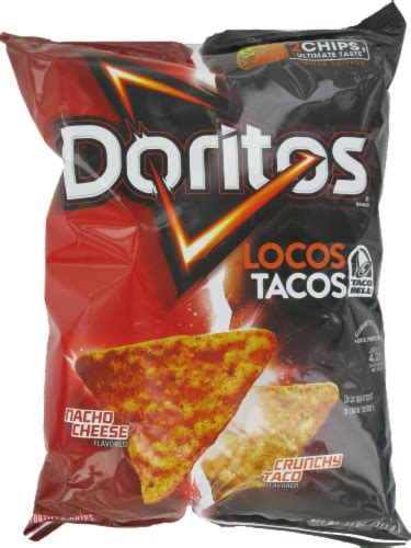 Doritos Locos Tacos Nacho Cheese Chips, 11 oz - Kroger