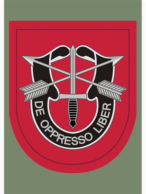 "7th Special Forces Group (United States)" Framed Art Print by wordwidesymbols | Redbubble