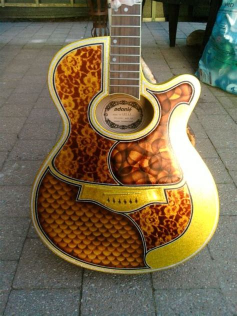 Awesome Guitar Custom Paint Jobs (18 pics)