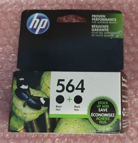 Genuine HP 564 Ink Cartridges-Black Noir-Combo-pack-2HP Original Ink ...