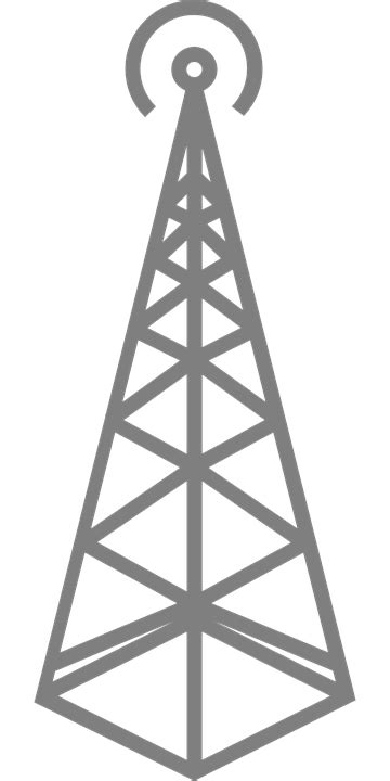 Tower Antenna Radio · Free vector graphic on Pixabay