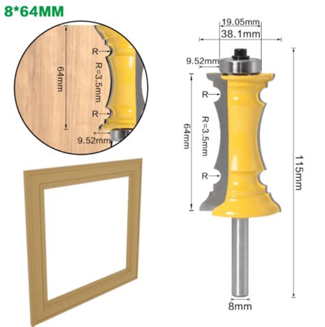 Frame Molding Router Bit