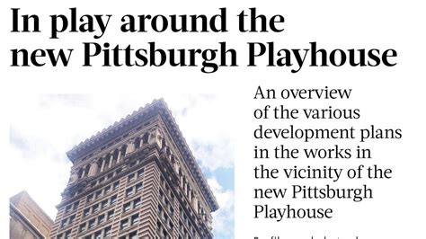 Pittsburgh Playhouse debuts with new apartments, hotels and retail in ...