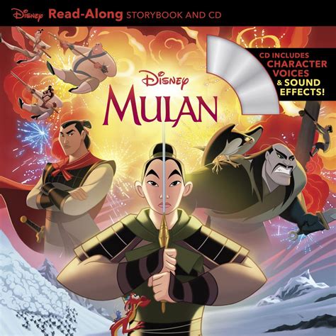 Mulan Read-Along Storybook and CD by Disney Book Group Disney Storybook ...