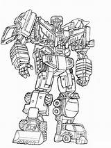 Robots coloring pages sketch template