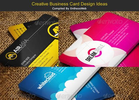 Creative Business Card Design Ideas | EntheosWeb