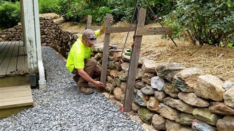 DIY How To Build & Install Single Sided Wall Frame - Dry Stone ...