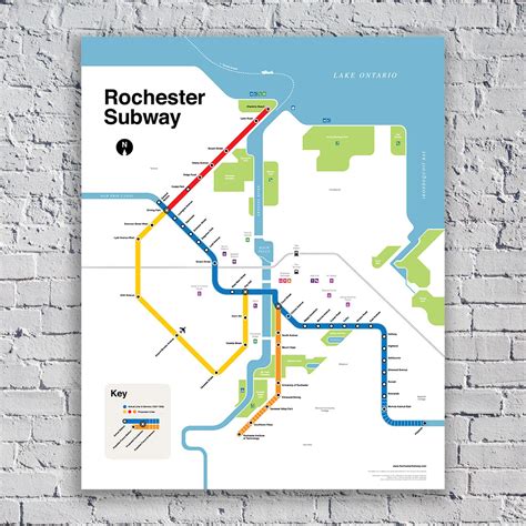 The Rochester Subway Map – Reconnect Rochester