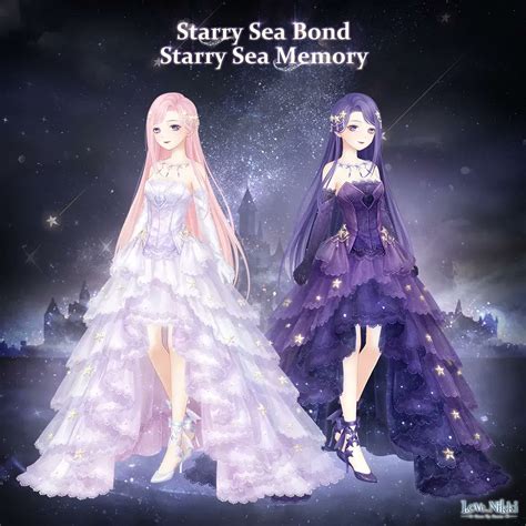 Love Nikki on Twitter: "Starry Sea Memory & Starry Sea Bond ⭐After collecting all pieces of Star ...