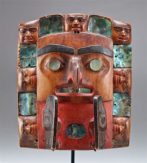 Headdress Frontlet Artist:Unrecorded Tsimshian Artist (First Nations) Date:1820–40 Geography ...