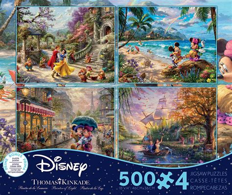 Toys & Games Toys 2000-Piece Disney Schmidt Thomas Kinkade Dreams ...