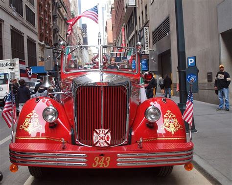 FDNY 9/11 MACK Engine 343, Fire Family Transport Foundation, New York ...