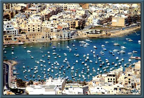 Malta | An aerial view of the island of Malta | SRApix | Flickr