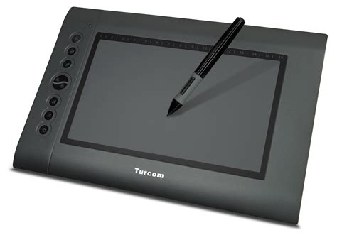 Turcom Graphic Tablet Drawing Tablets and Pen/Stylus for PC Mac Computer, 10 x 6.25 Inches ...