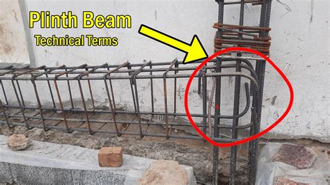 Plinth Beam Technical Terms with Full Details | Practical Video | - YouTube