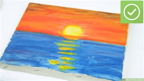 Joao Pedro Felipe: Sunset Painting Easy For Beginners : Easy Sunset ...