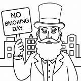 Happy No Smoking Day coloring Page  Download Print Or Color Online sketch template
