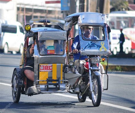 Tricycle on the street, Boracay, Philippines – Stock Editorial Photo ...