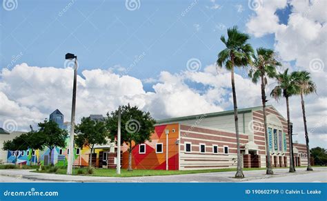 Lavilla School of the Arts Building, Jacksonville, Florida Editorial ...